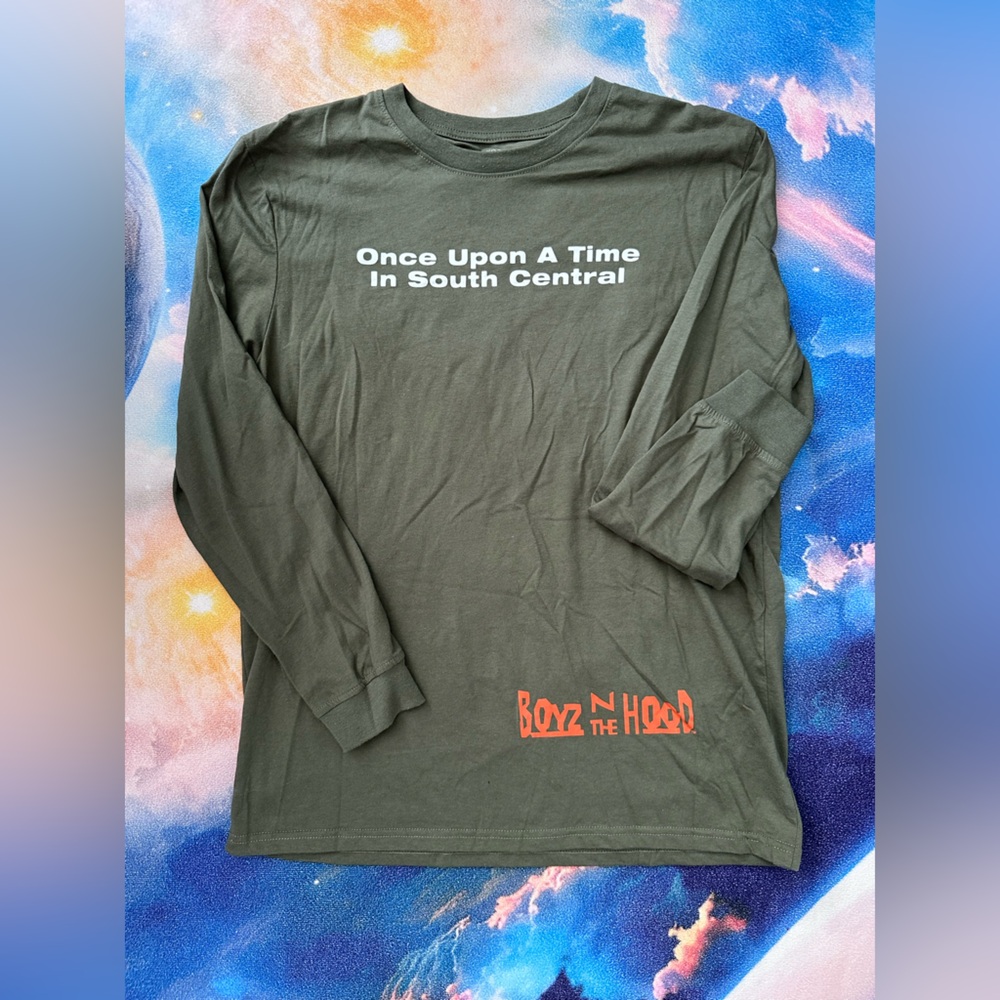 Bioworld Men's Boyz N The Hood Graphic Long Sleeve T-Shirt Size Medium